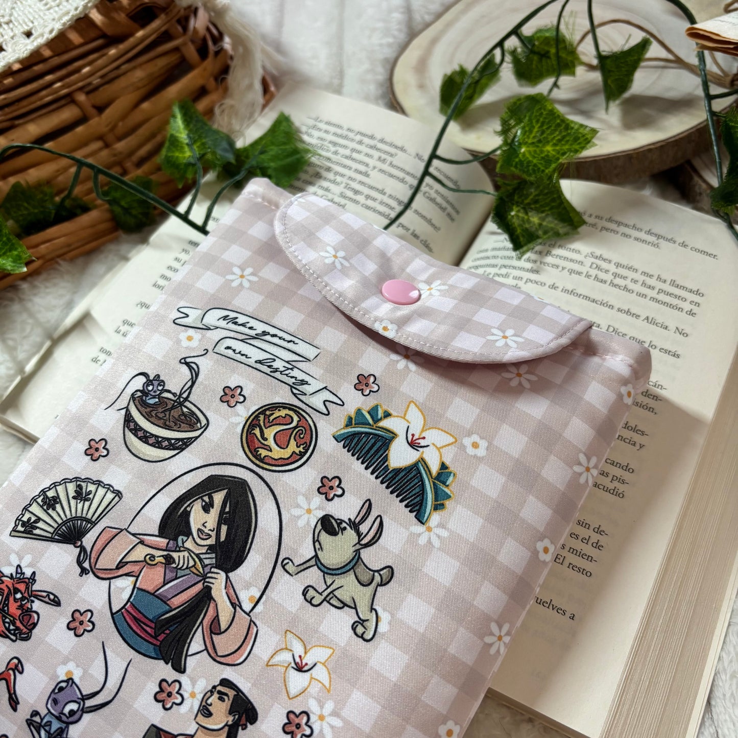 Funda kindle/kobo libra colour princesa Mulán