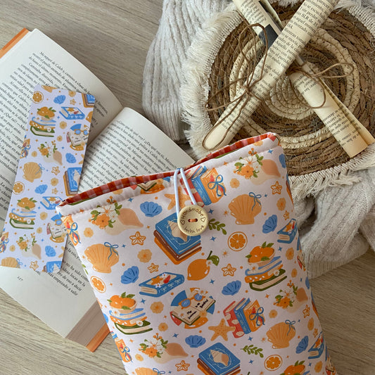 Funda literaria summer and books