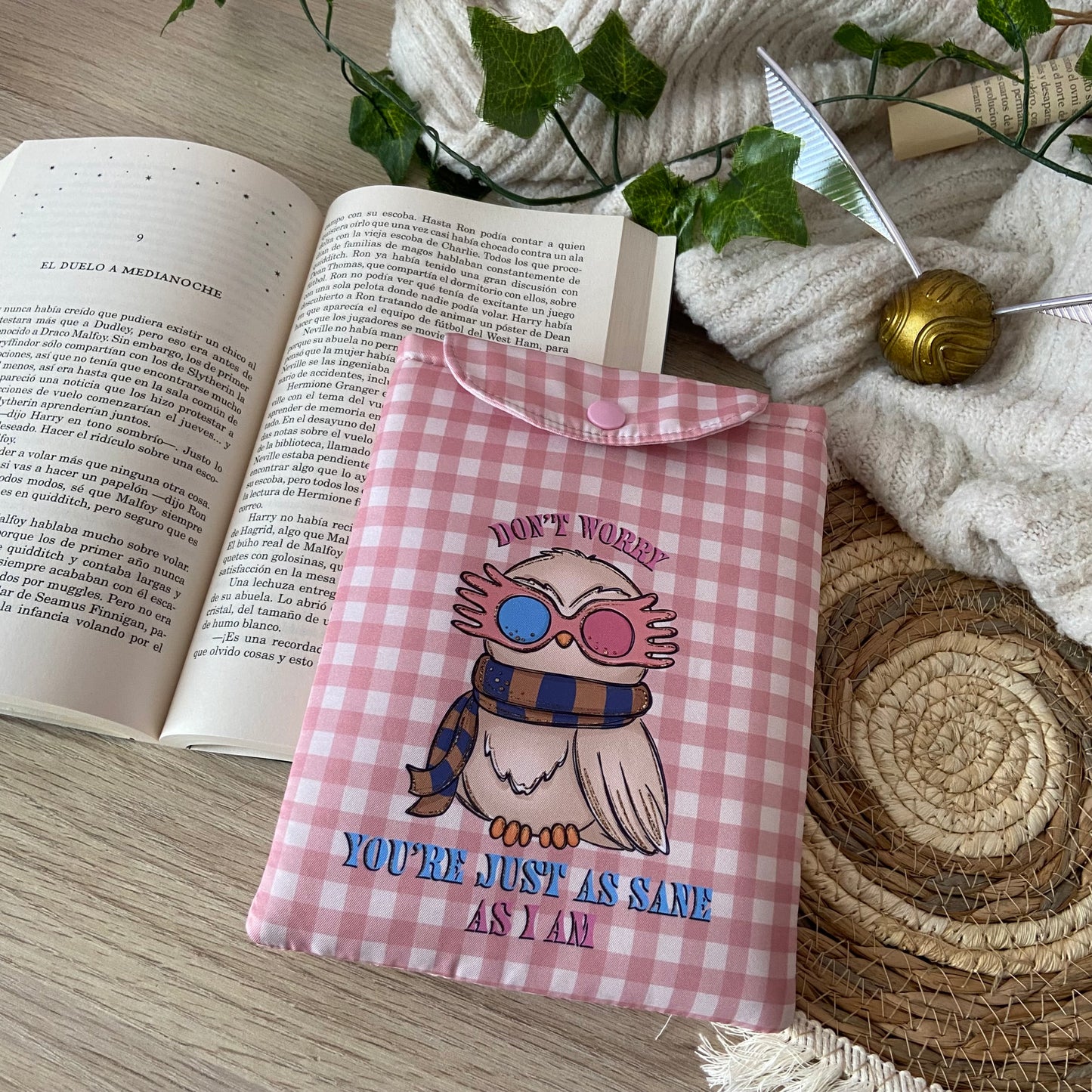 Funda kindle/kobo libra colour Don’t worry you’re just as sane as I am