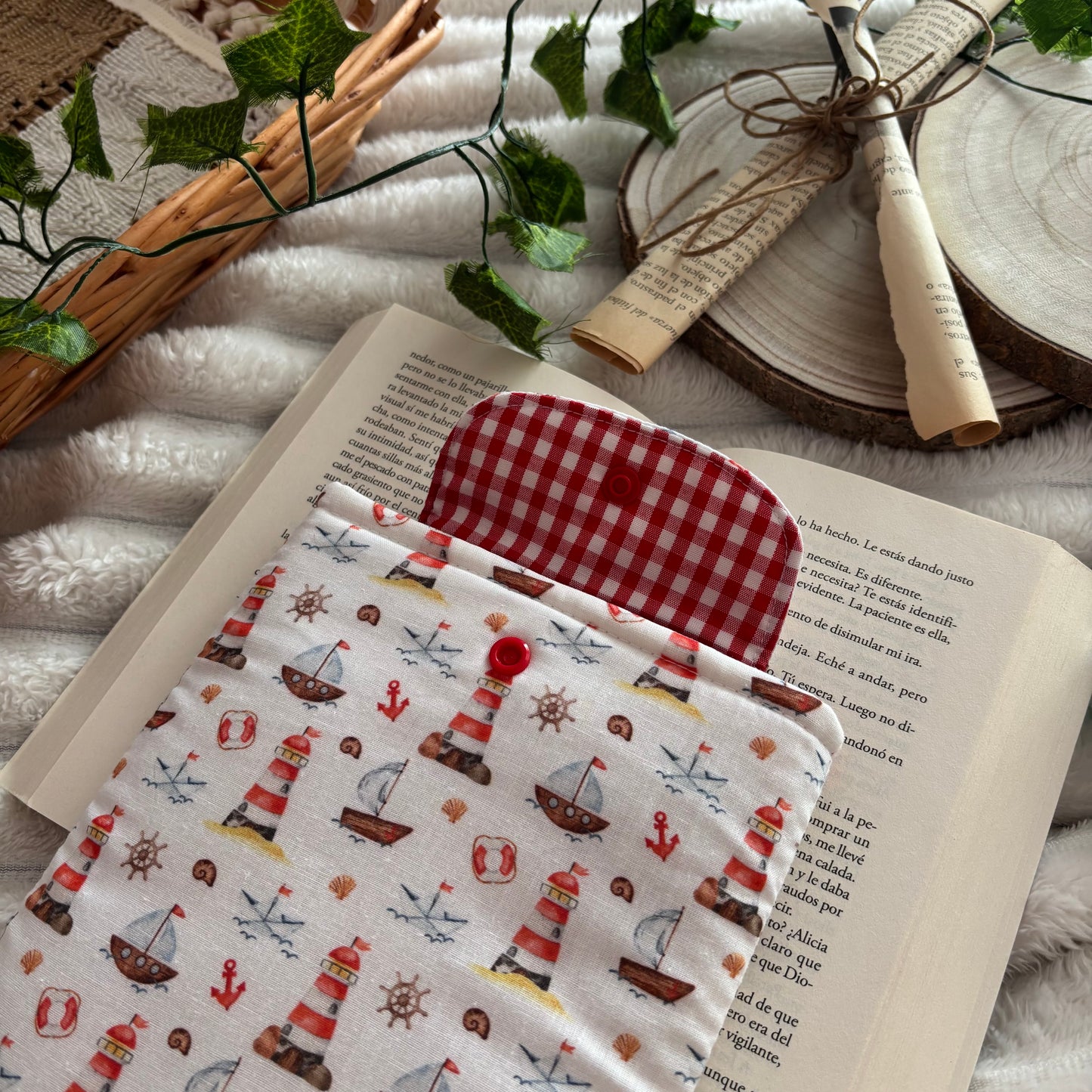 Funda para ebook faros