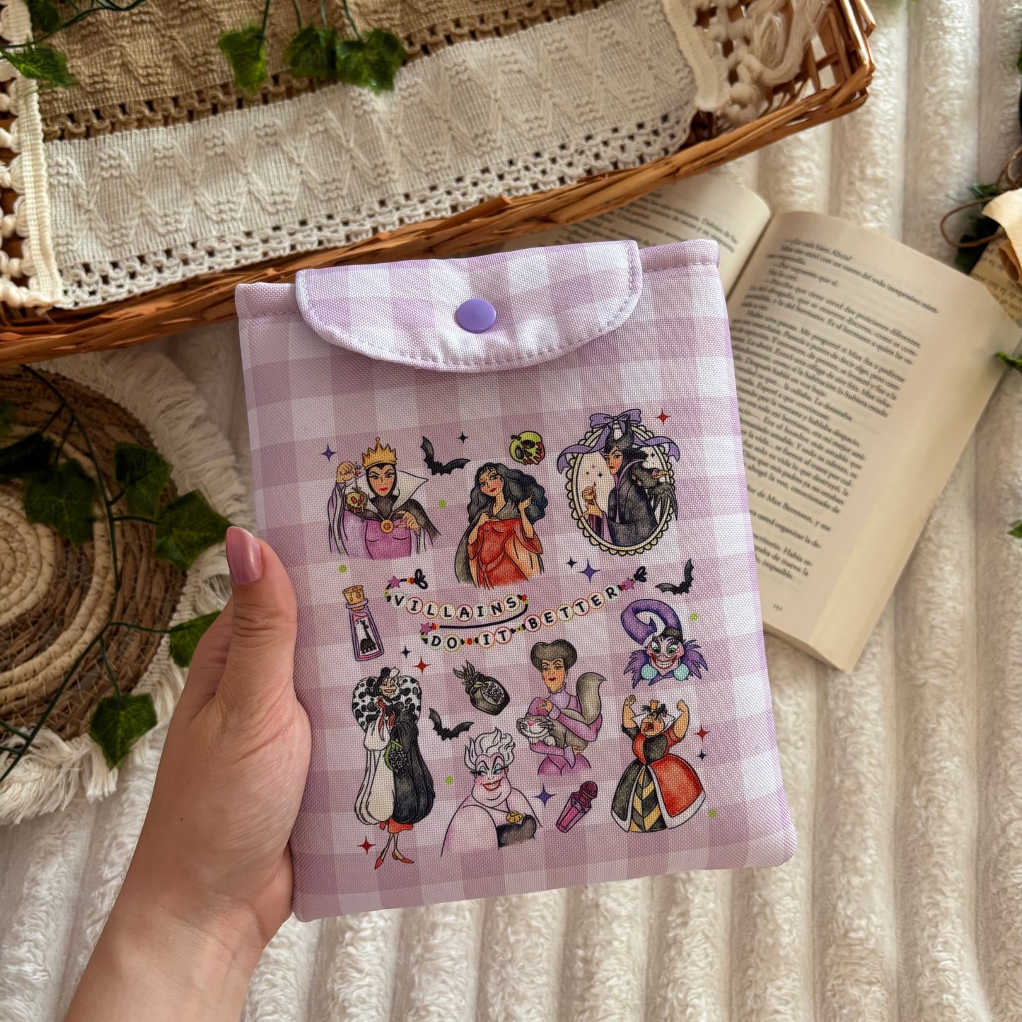 Funda kindle/kobo villanas impermeable