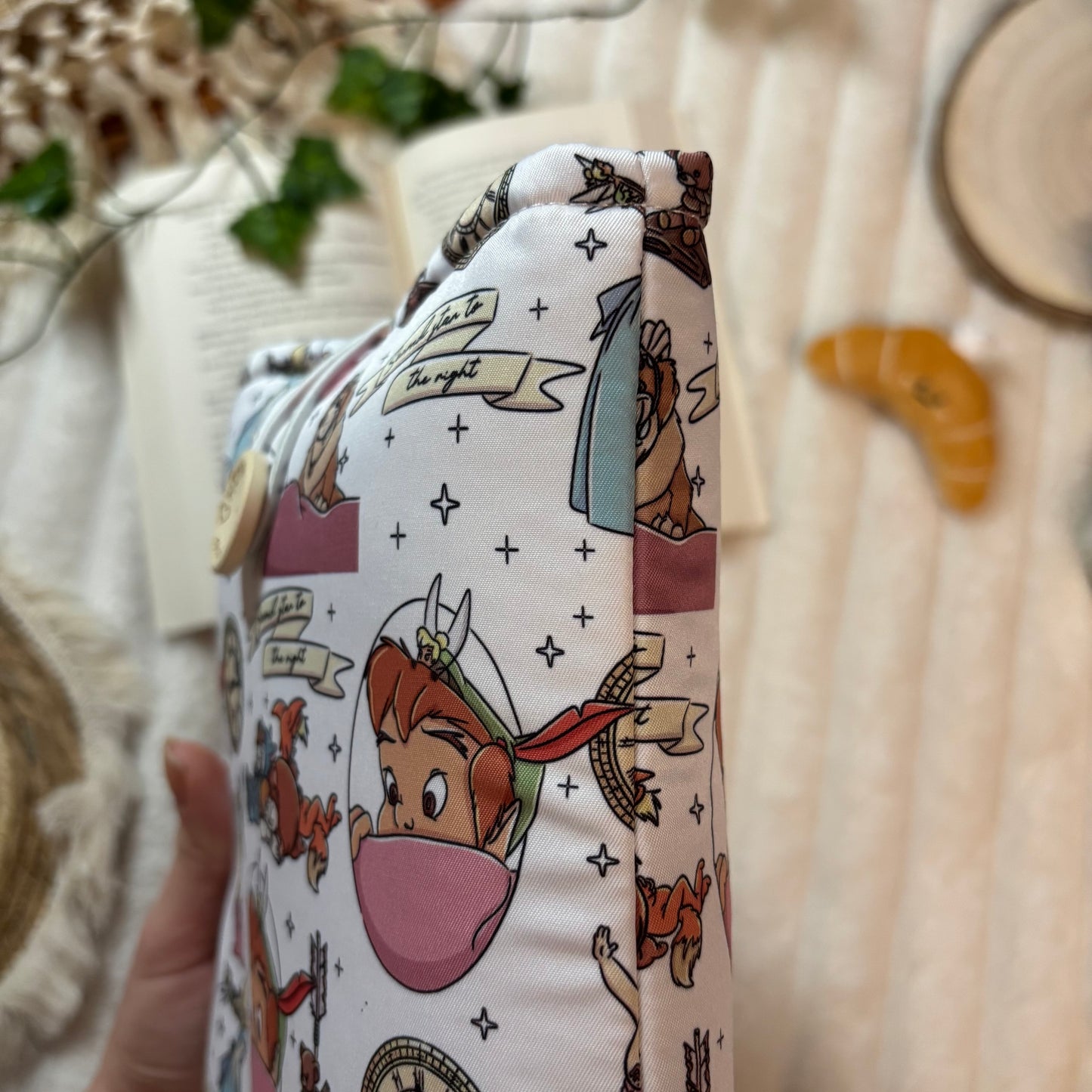 Funda literaria niños perdidos Peter Pan