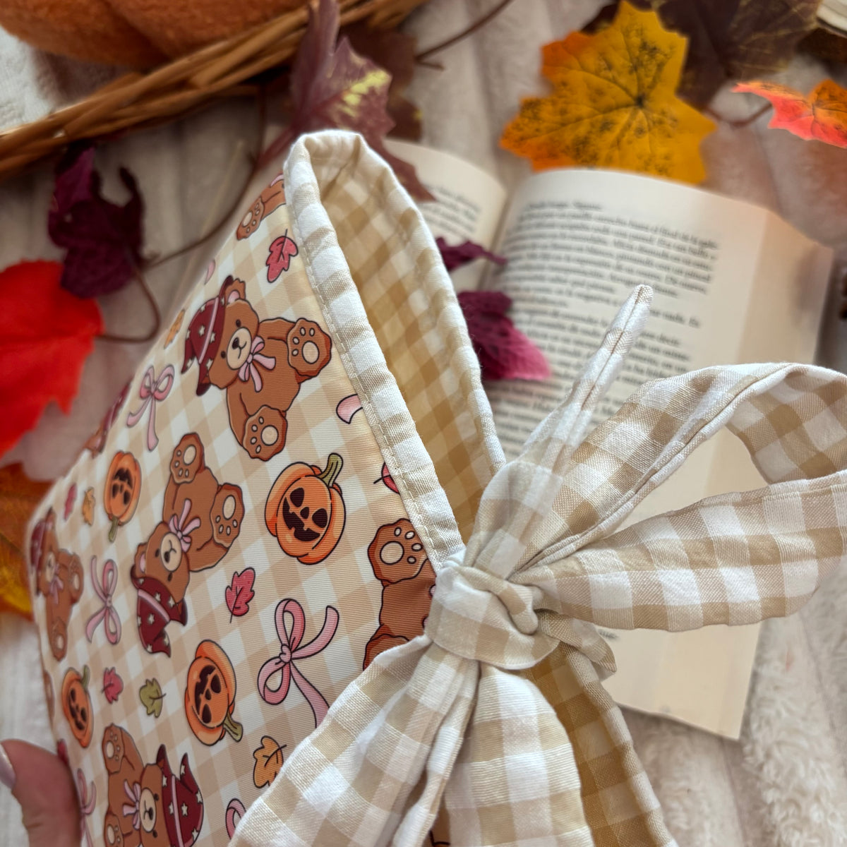 Funda literaria ositos spooky