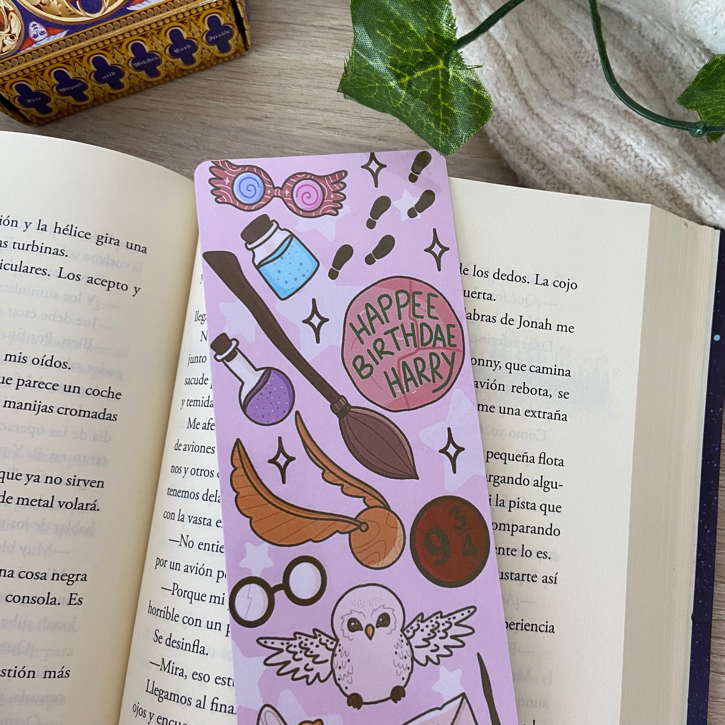 Marcapáginas Harry Potter