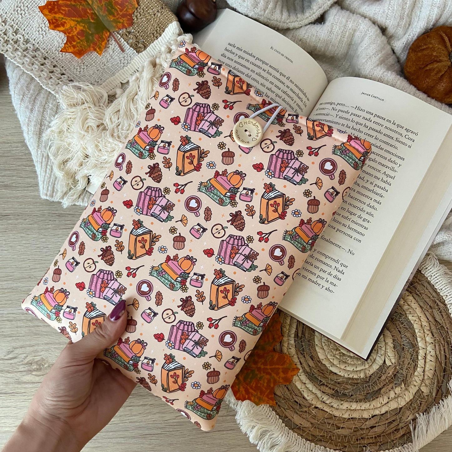 Funda literaria Canela outlet
