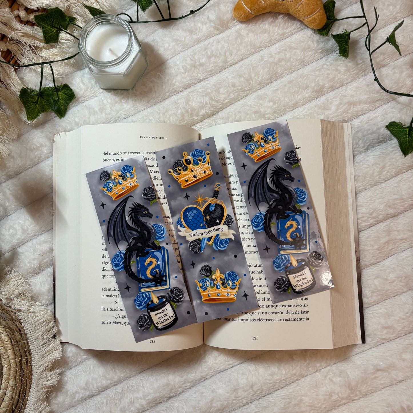 Marcapáginas Violent little thing