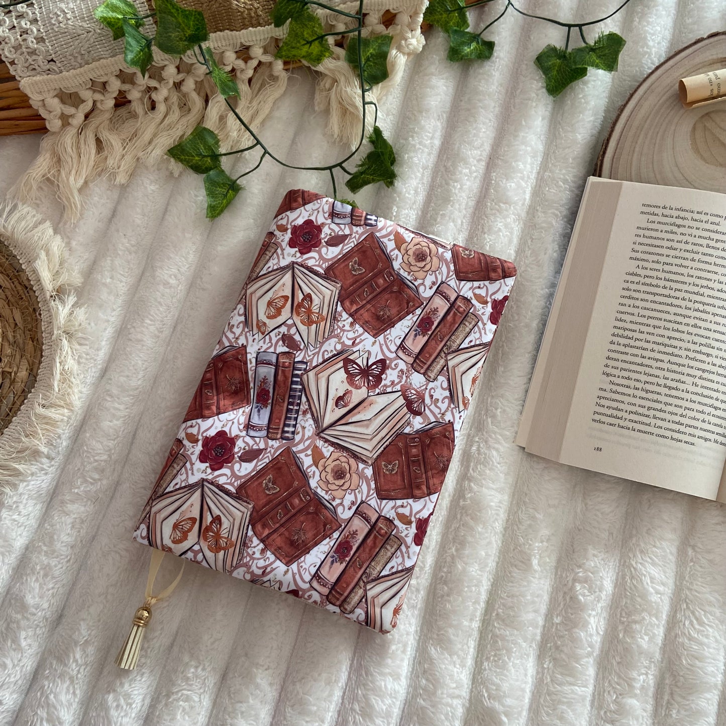 Funda ajustable tus libros