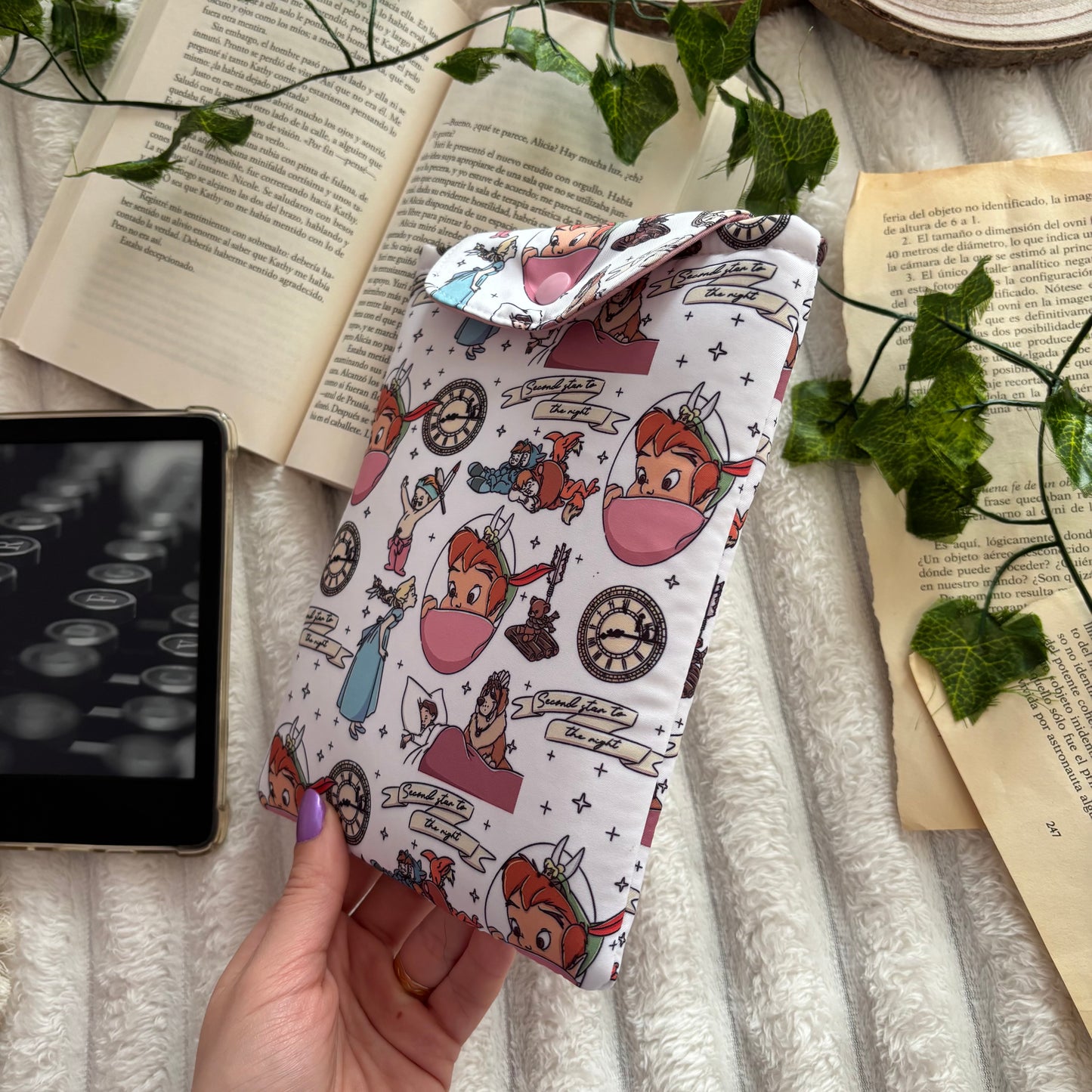 Funda kindle/kobo libra colour niños perdidos Peter Pan