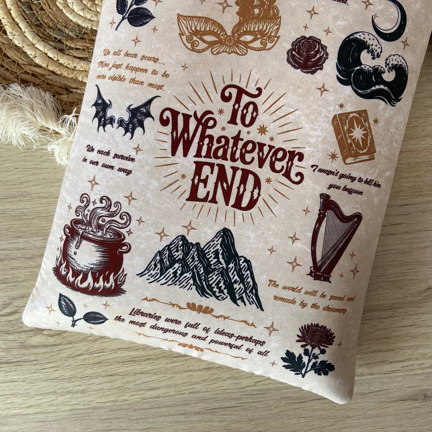 Funda literaria Trono de cristal