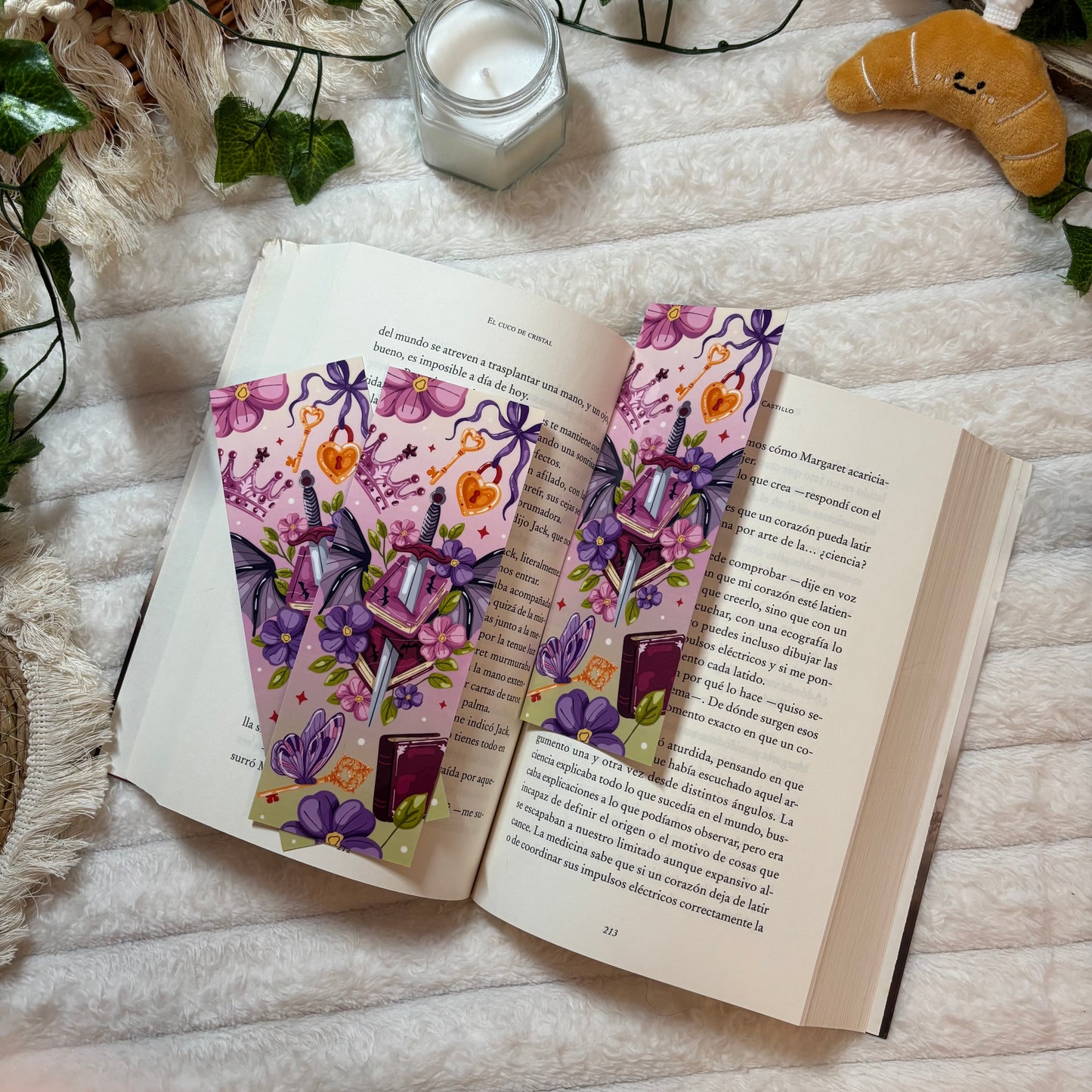 Marcapáginas espada de dragón