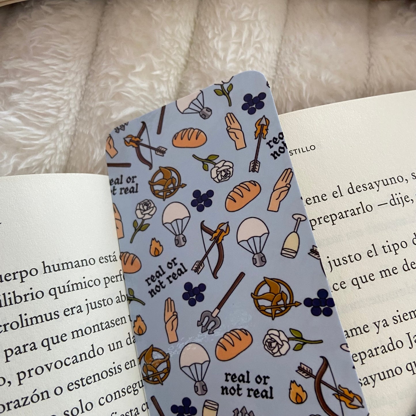 Marcapáginas Los juegos del hambre