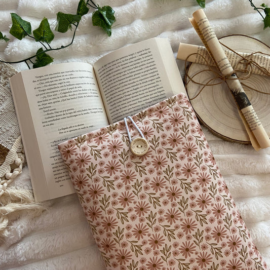 Funda literaria daisy flowers