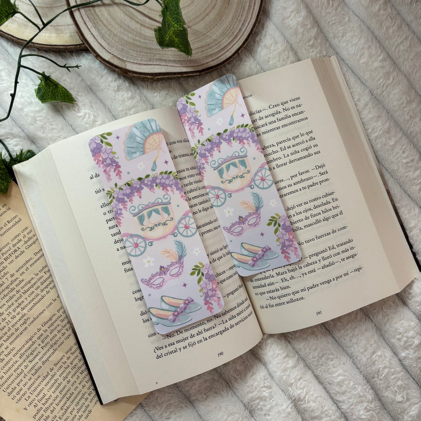 Marcapáginas carruaje Bridgerton