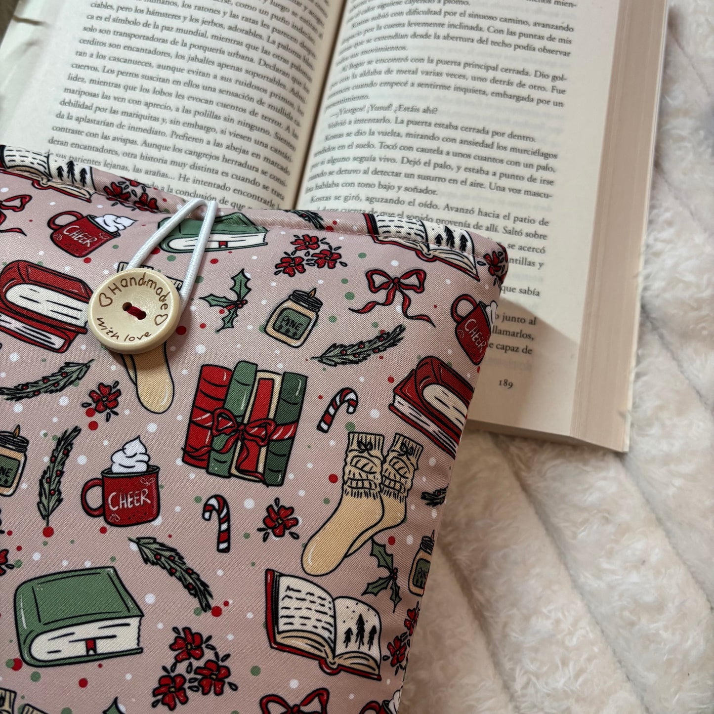 Funda literaria hello winter