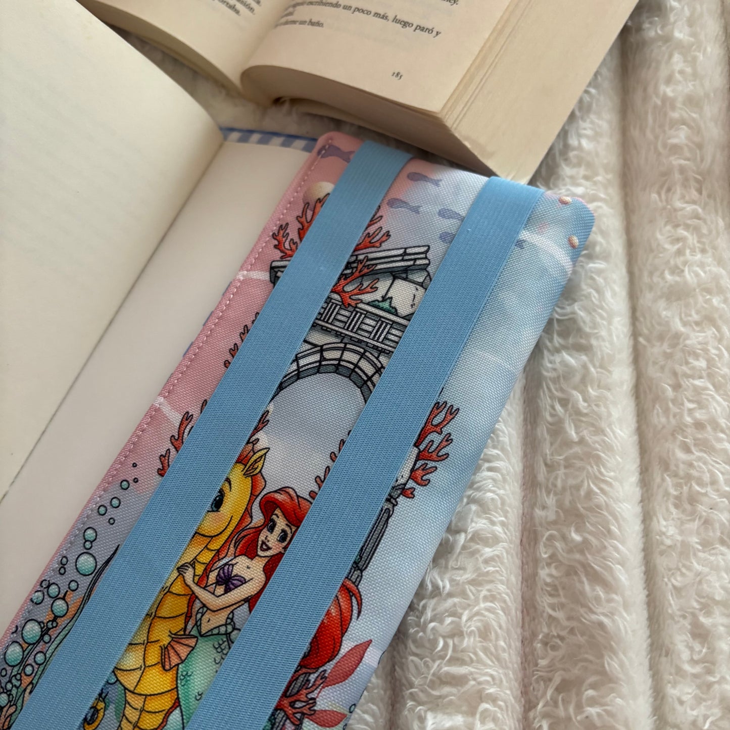 Funda ajustable La sirenita under the sea impermeable