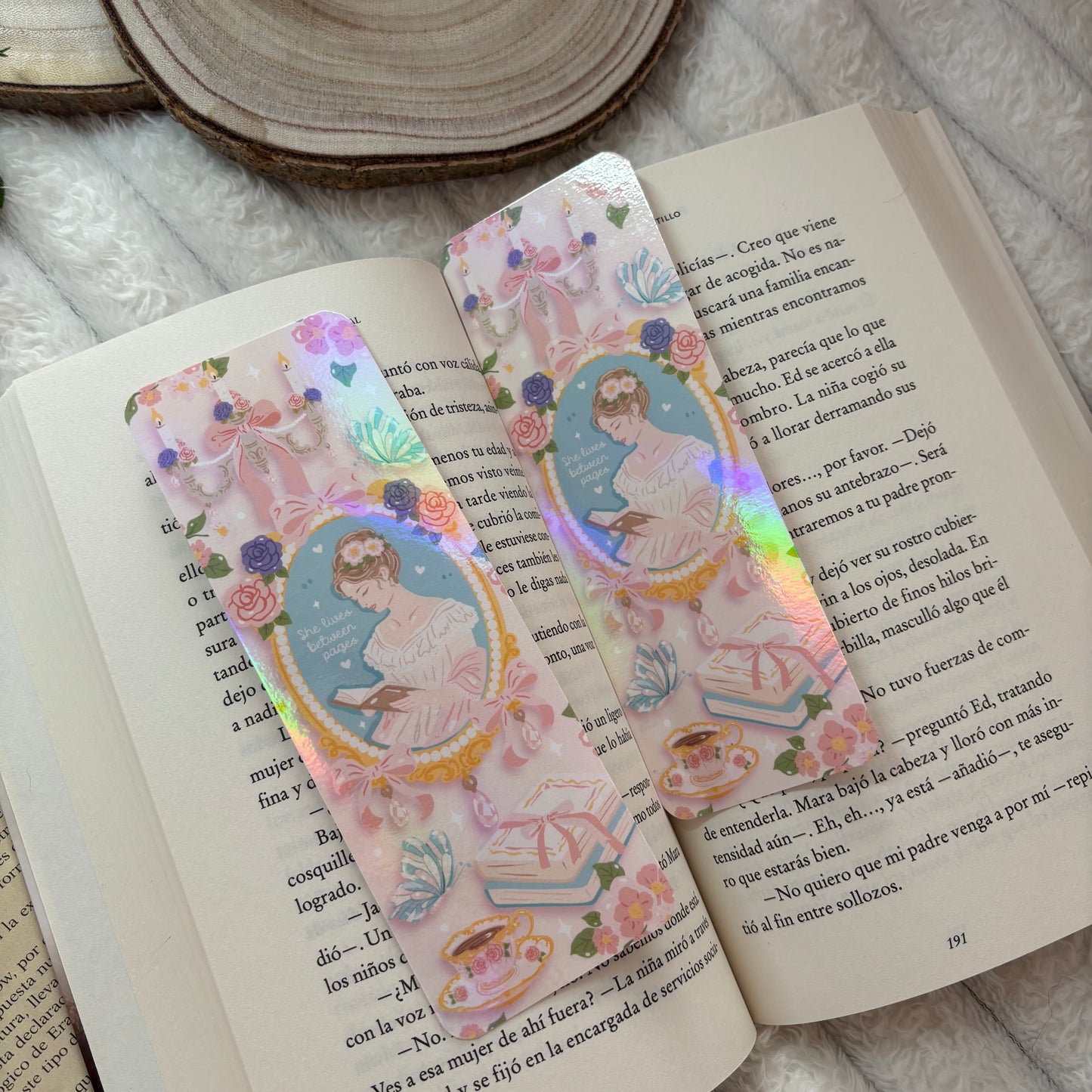 Pack 4 marcapáginas Bridgerton