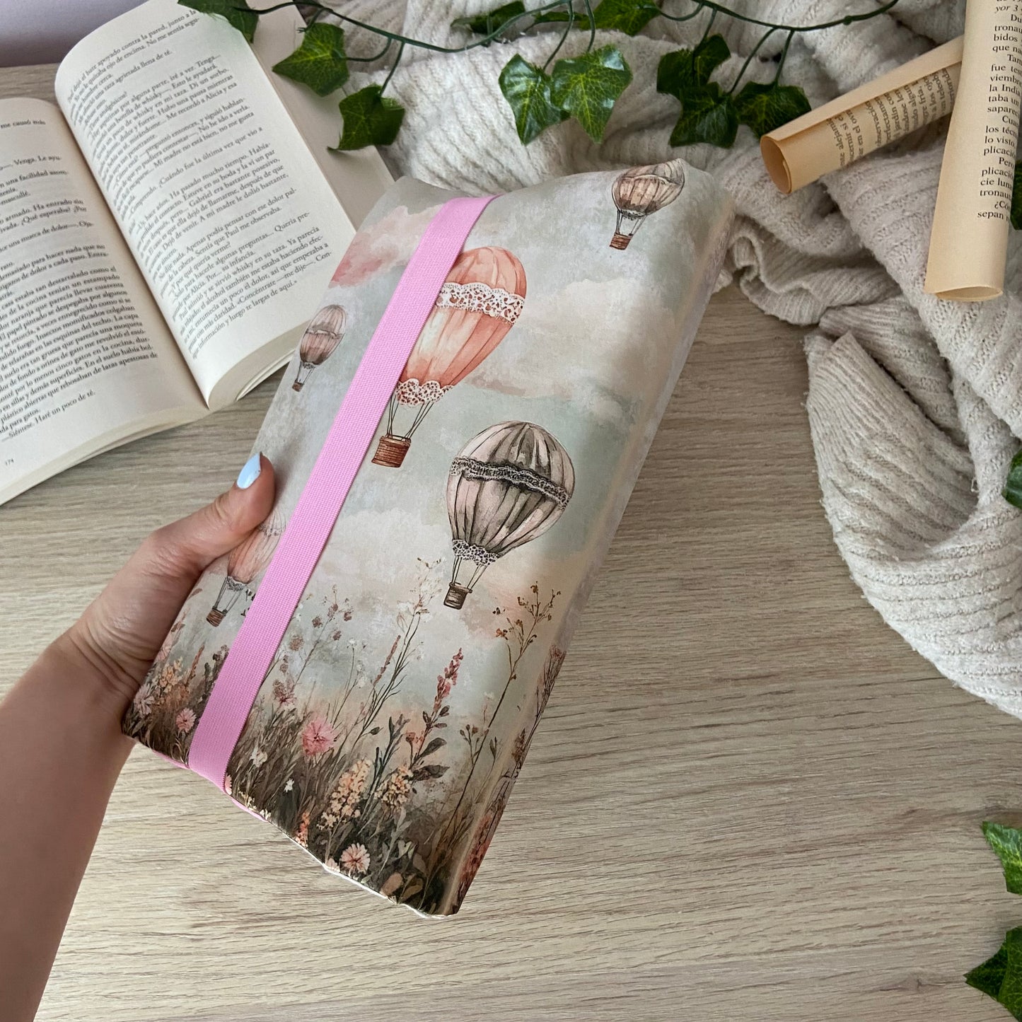 Funda ajustable viaje en globos aerostáticos