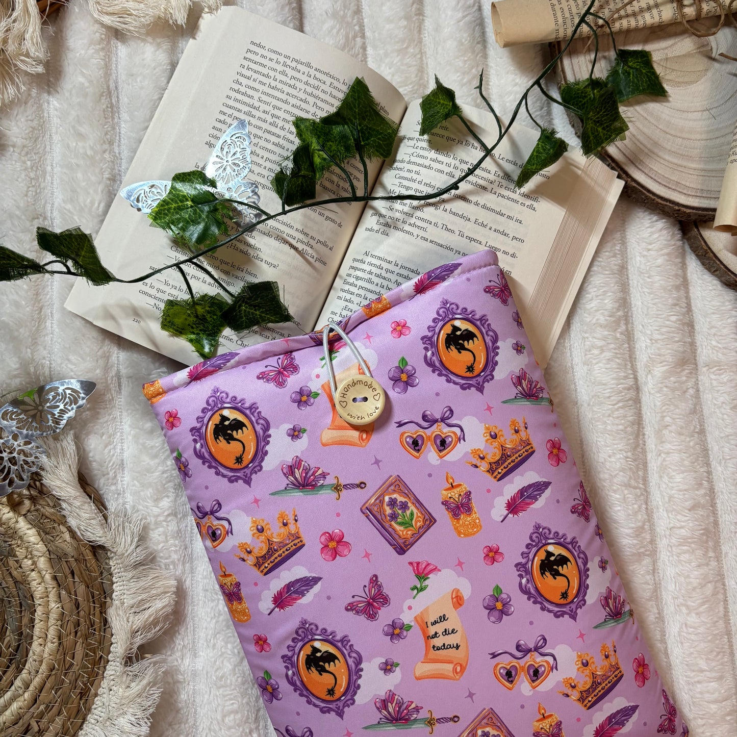 Funda literaria I will not die today outlet