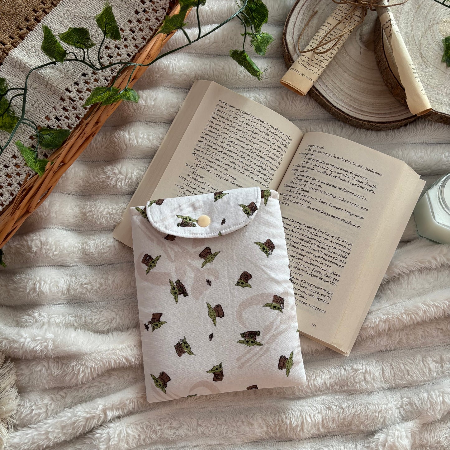 Funda para ebook Yoda
