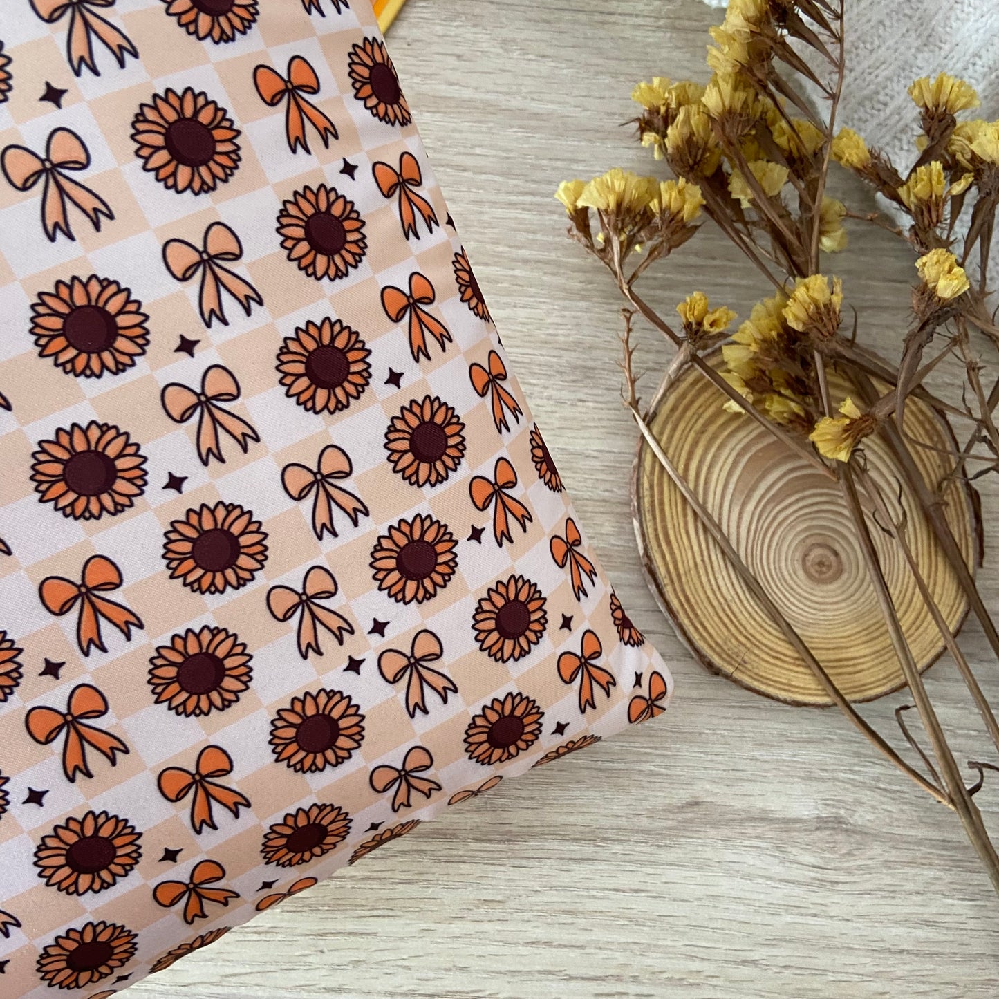 Funda literaria girasoles coquettes