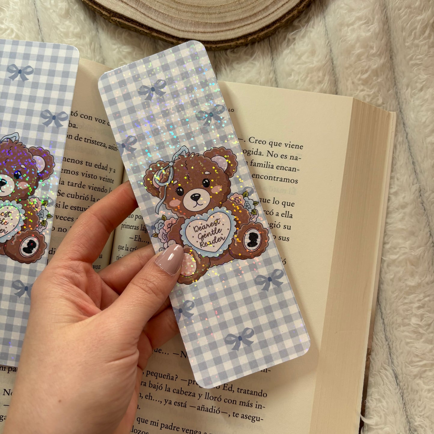 Marcapáginas Dearest gentle reader holográfico