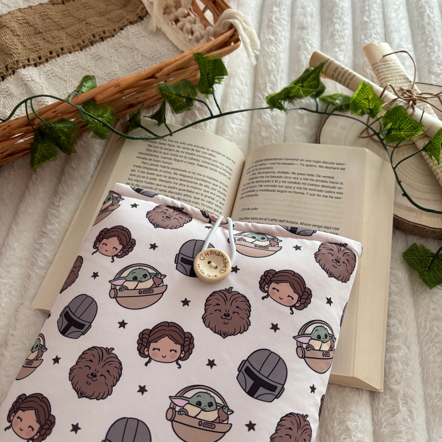 Funda literaria Star wars