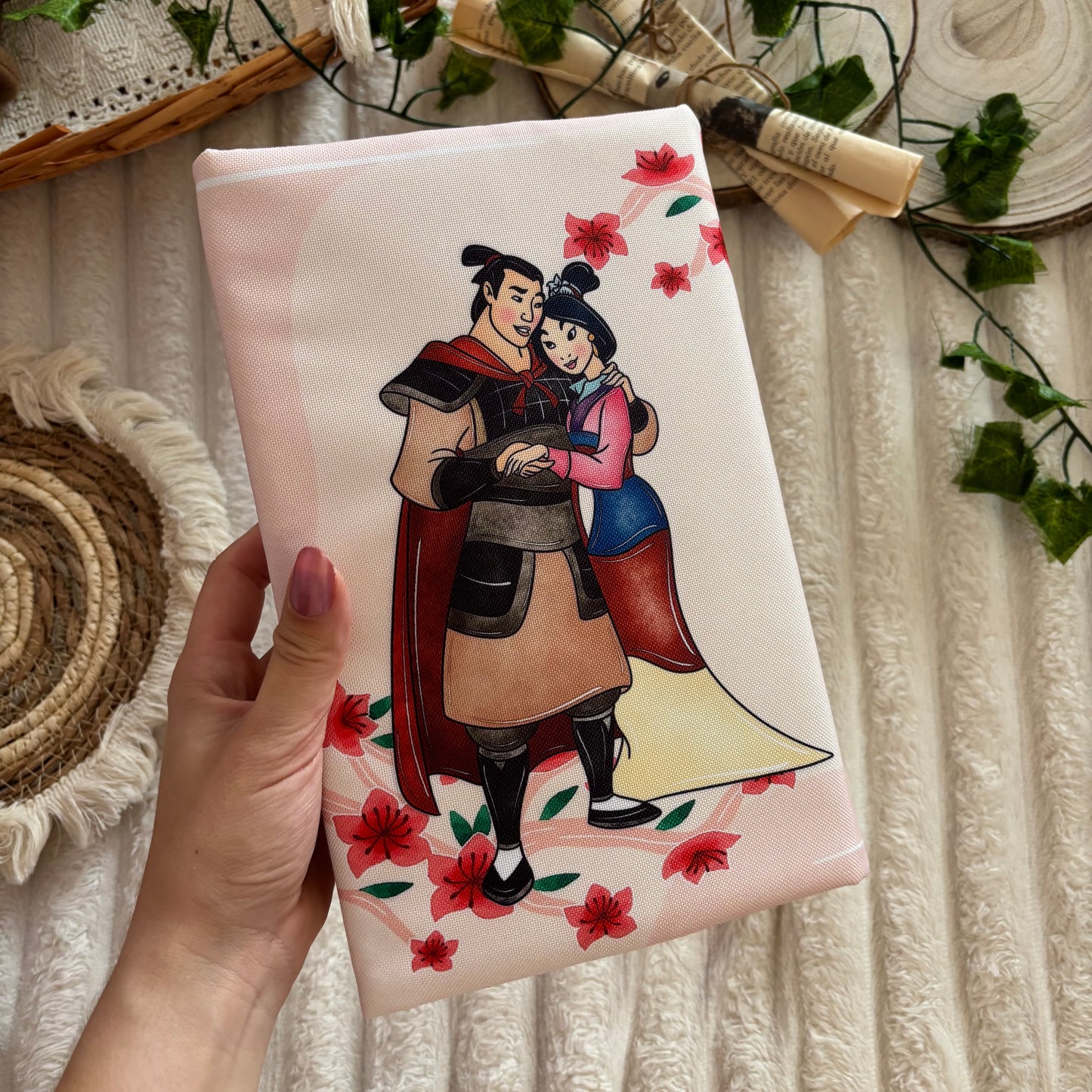 Funda ajustable Mulán impermeable