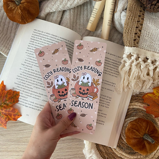 Marcapáginas Cozy reading season