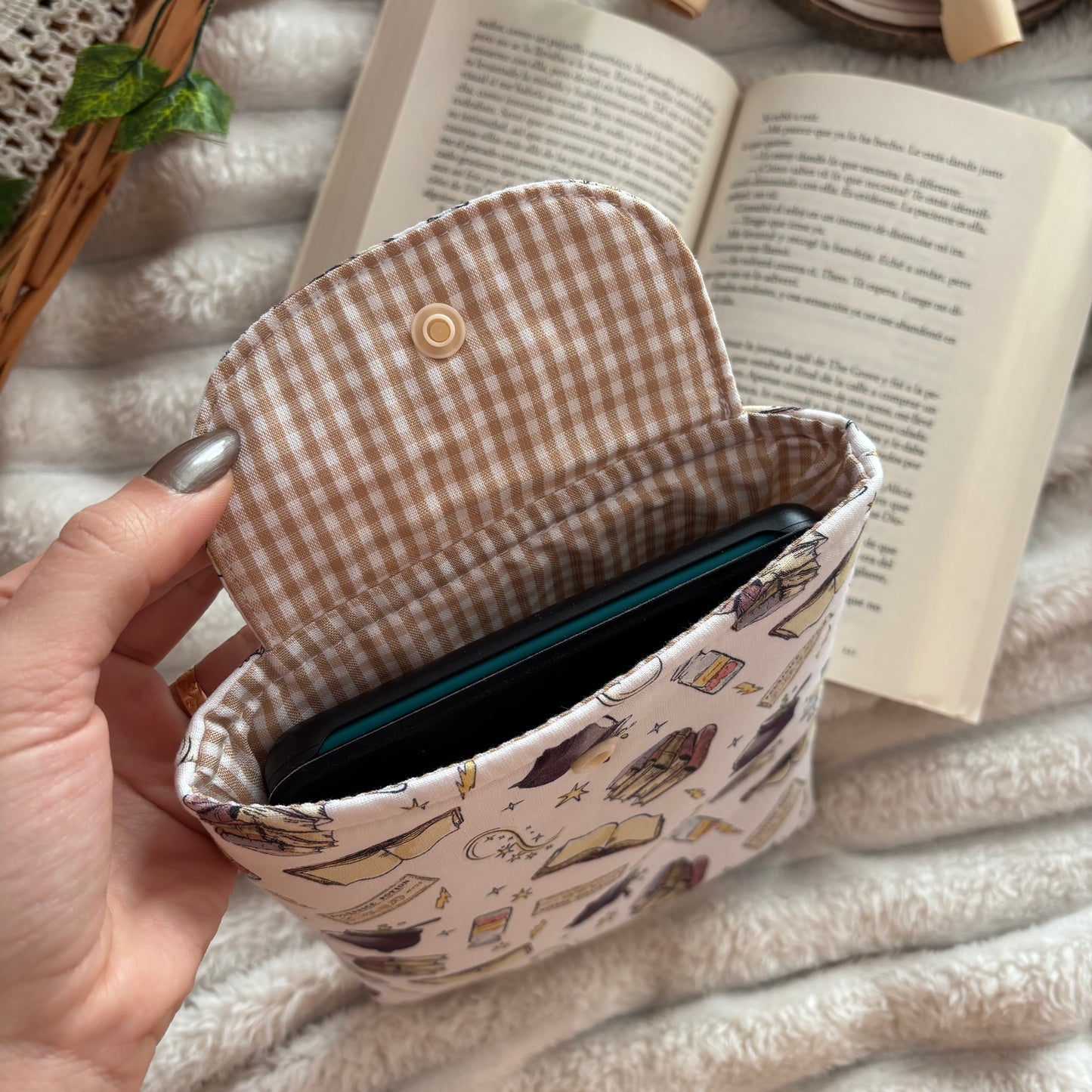 Funda para ebook polyjuice potion