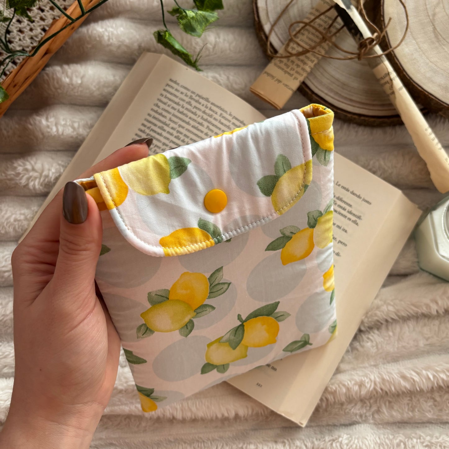 Funda para ebook limones