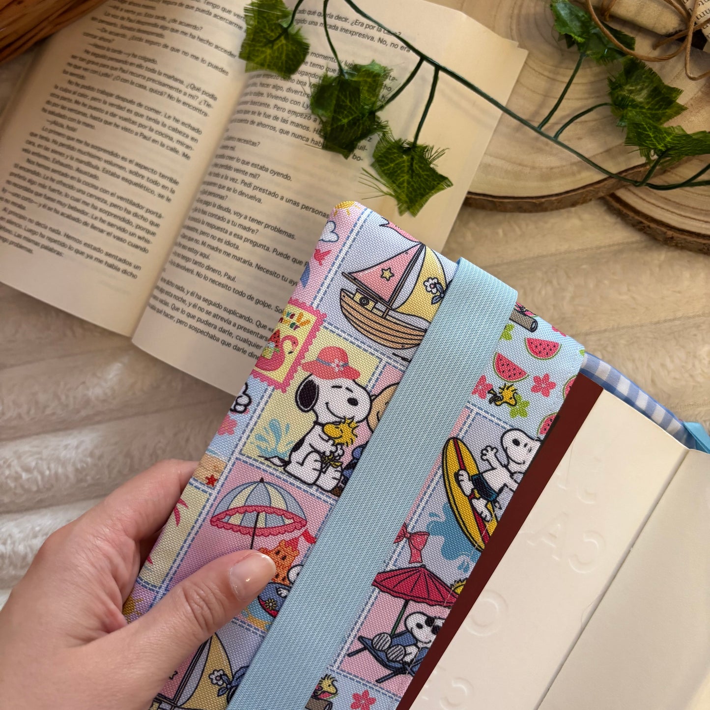 Funda ajustable Snoopy en verano impermeable