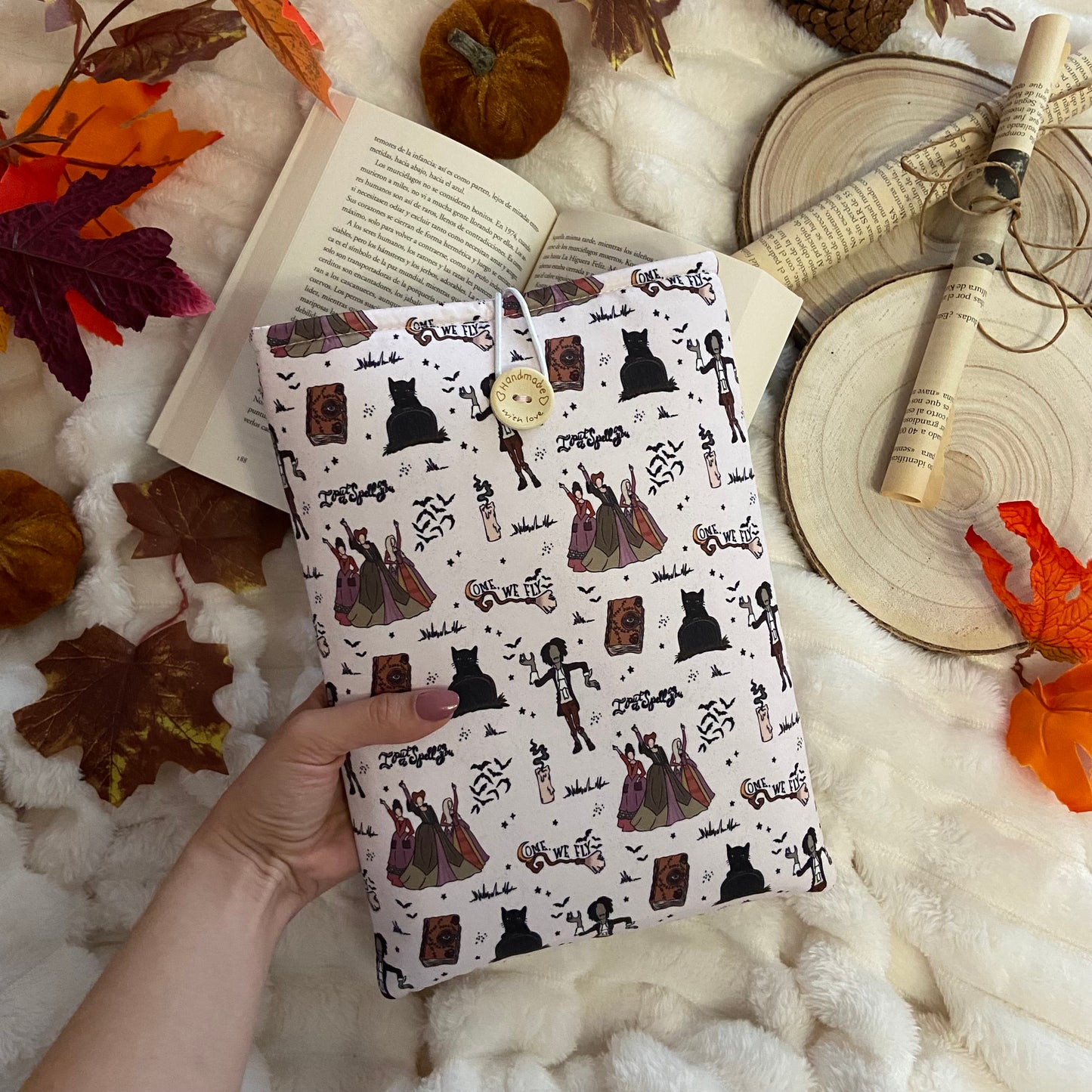 Funda literaria hocus pocus