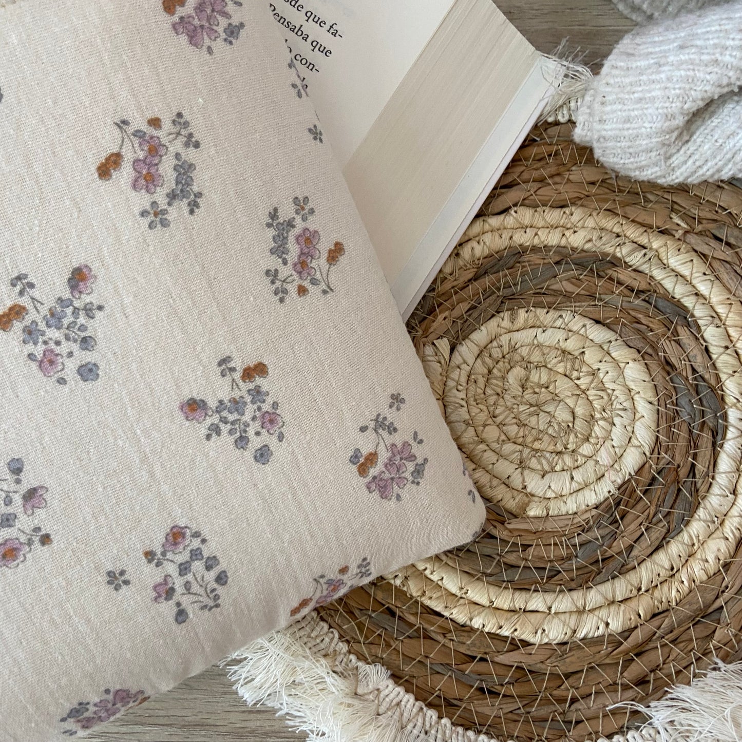 Funda literaria Lila con bolsillo