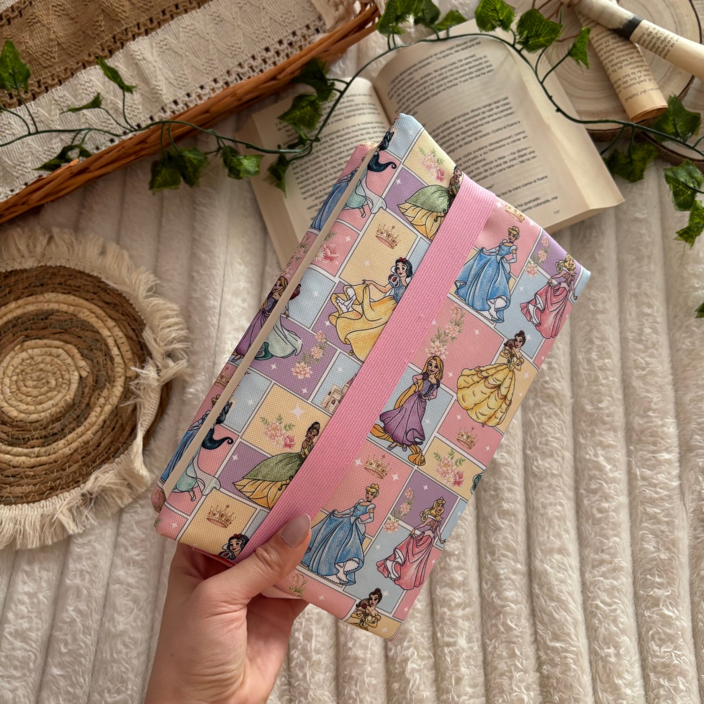 Funda ajustable princesas Disney