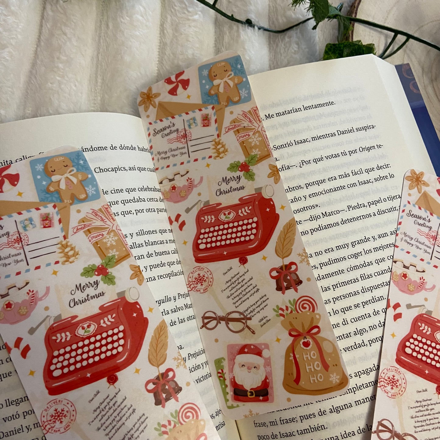 Marcapáginas carta a santa claus