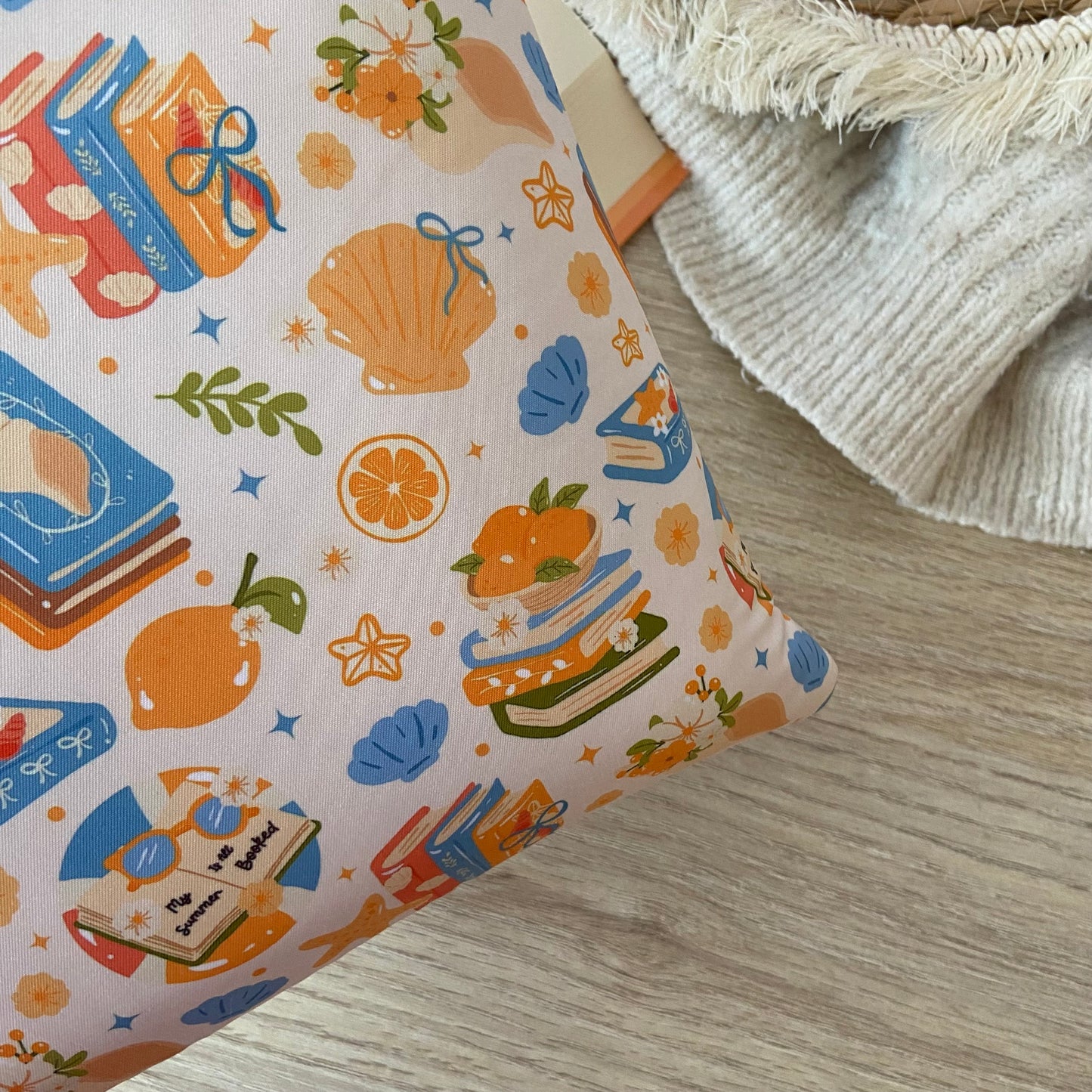 Funda literaria summer and books