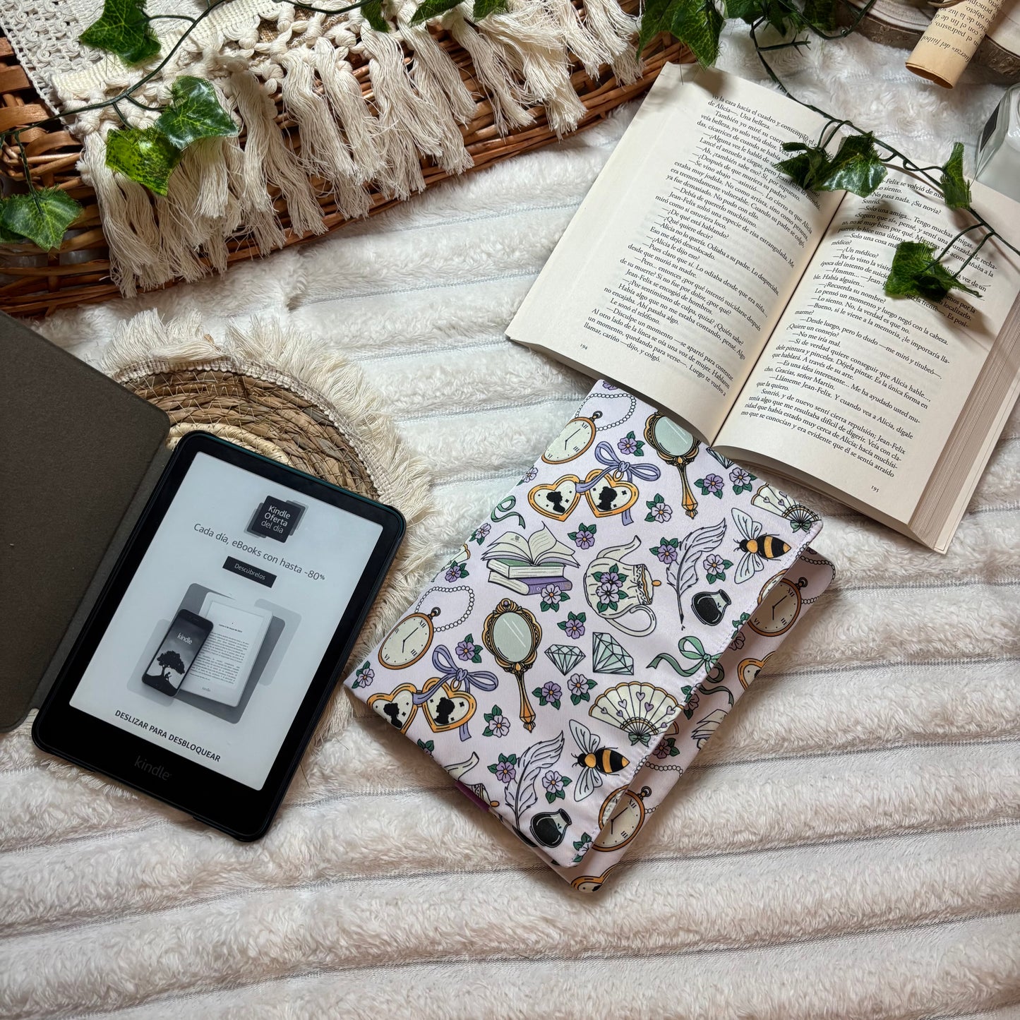 Funda de solapas para ebook Bridgerton