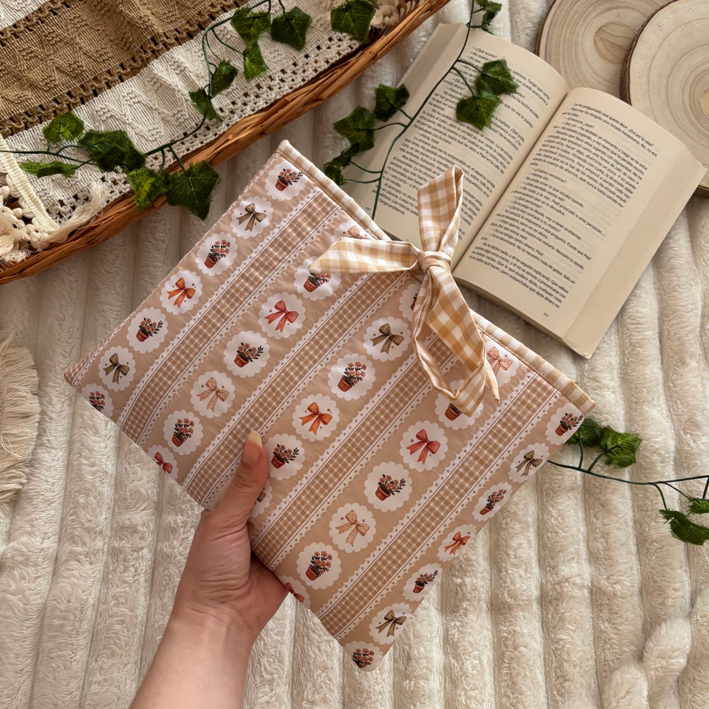 Funda literaria Vanille