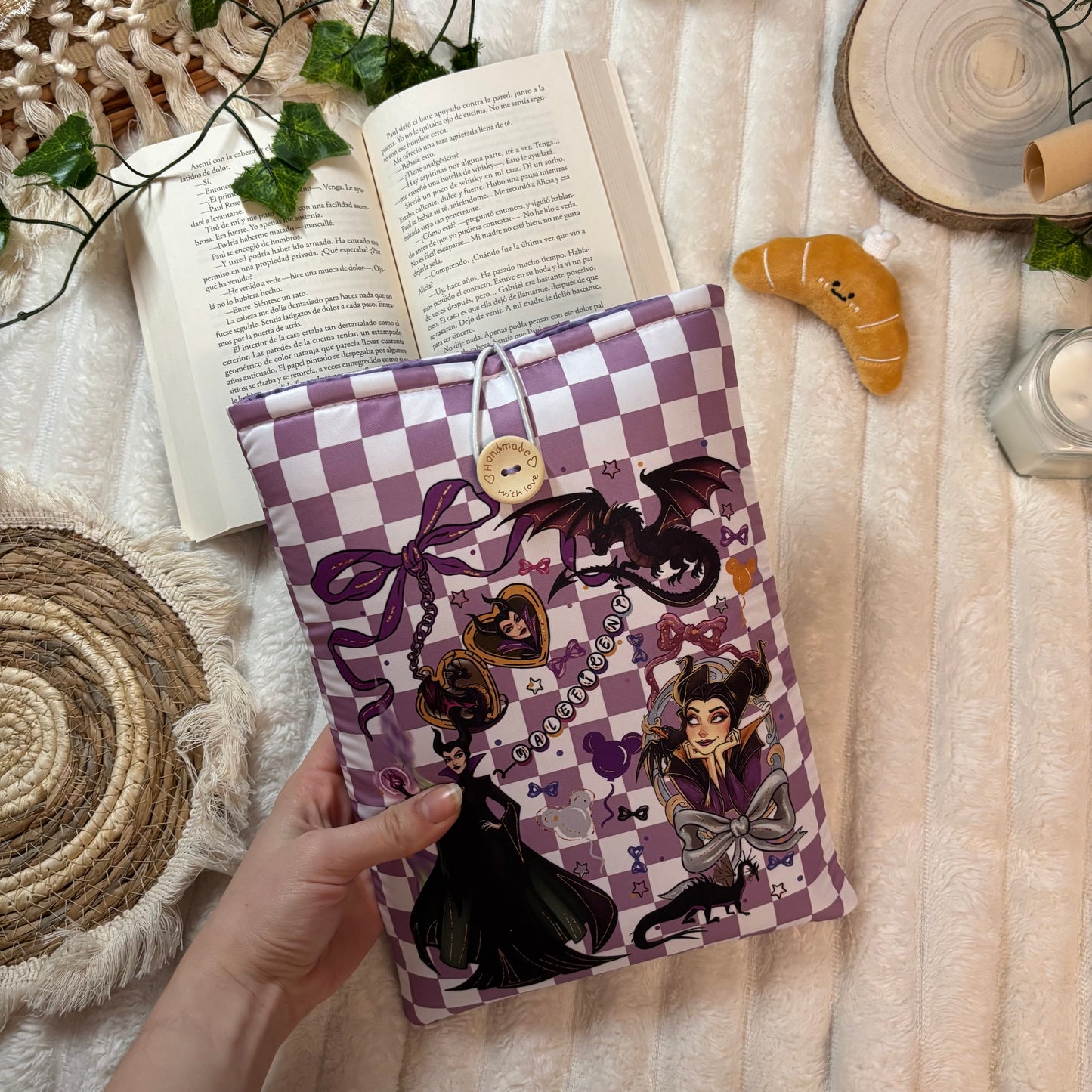 Funda literaria Maléfica