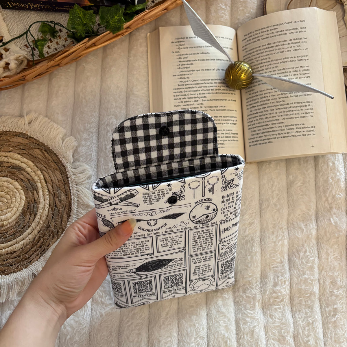 Funda kindle/kobo libra colour Quidditch