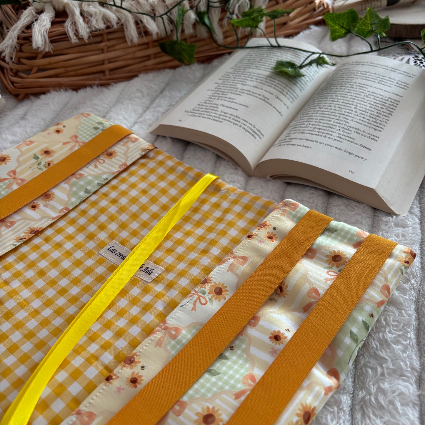 Funda ajustable girasoles en primavera