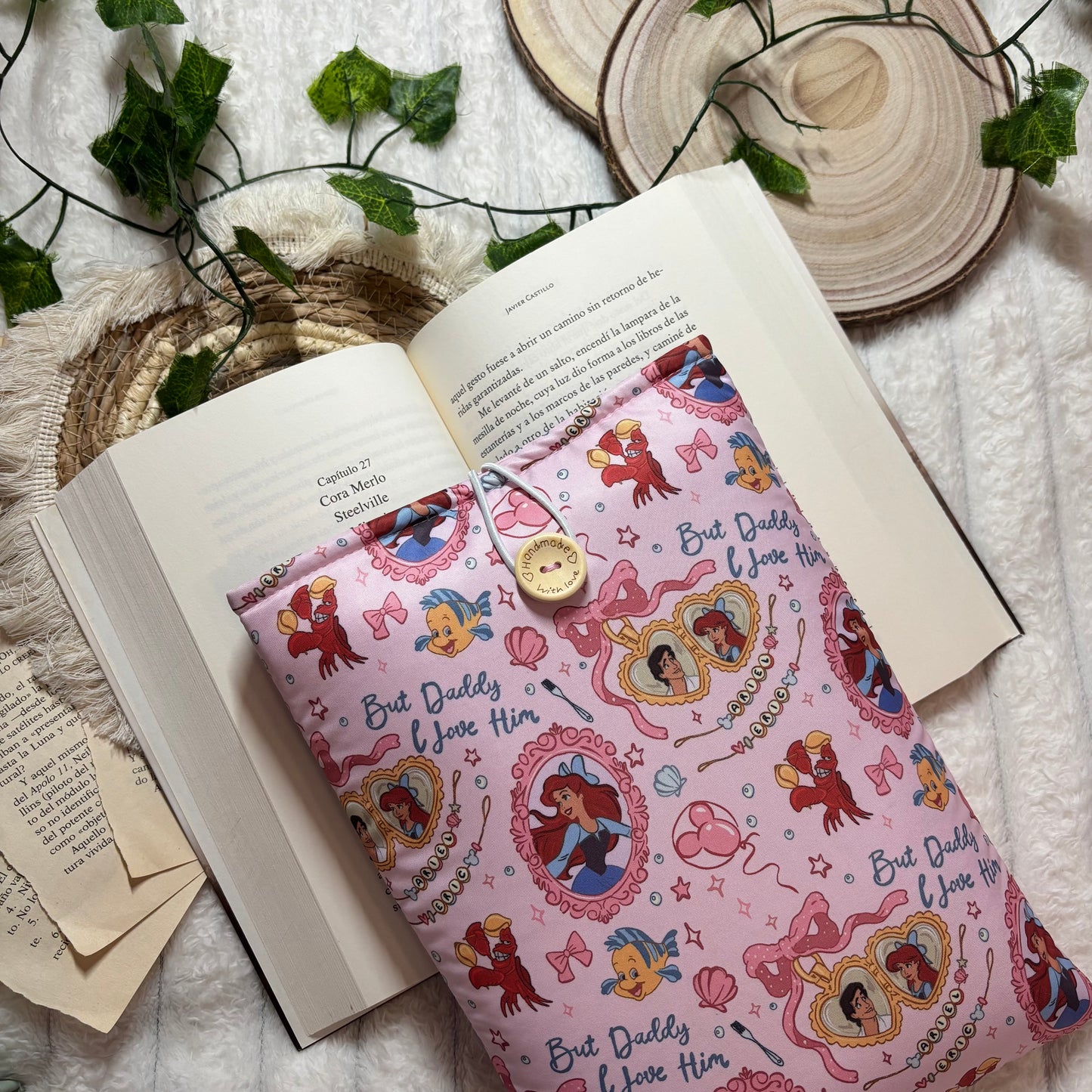 Funda literaria Ariel y Eric