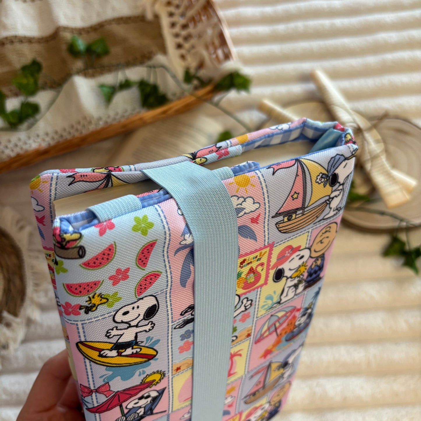 Funda ajustable Snoopy en verano impermeable