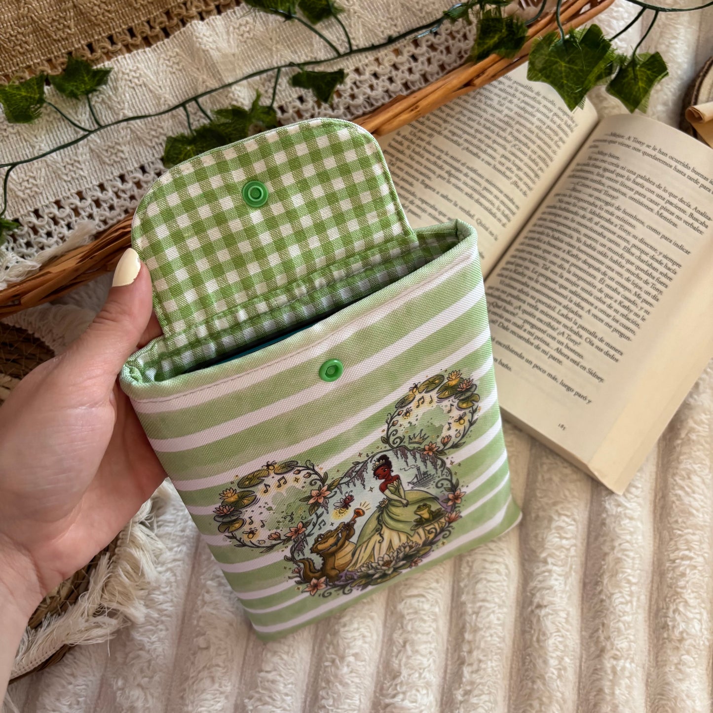 Funda kindle/kobo princesa Tiana impermeable