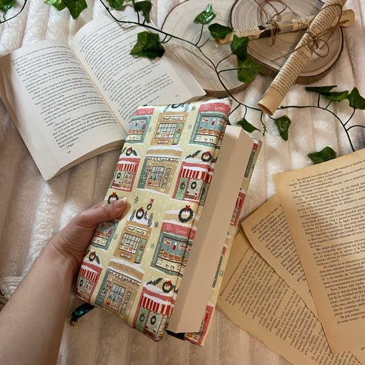 Funda ajustable tiendas navideñas