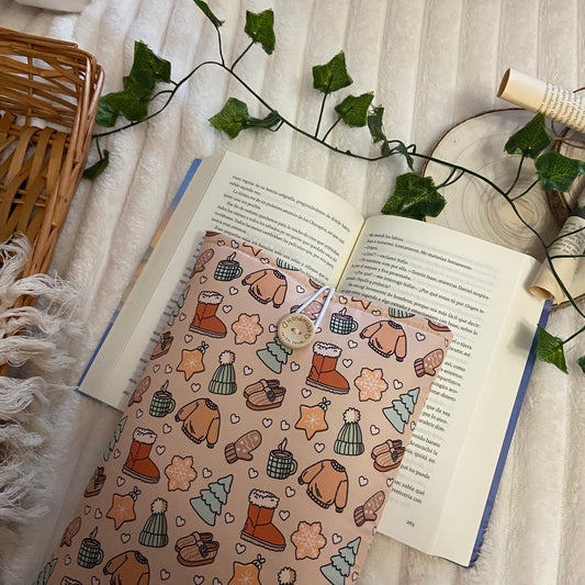 Funda literaria cozy winter