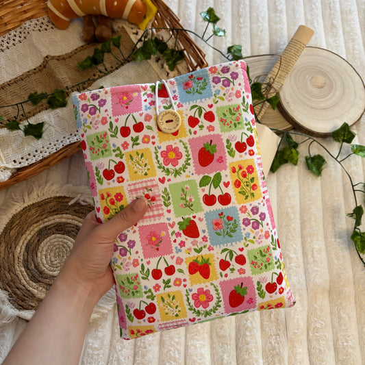 Funda literaria mix primaveral