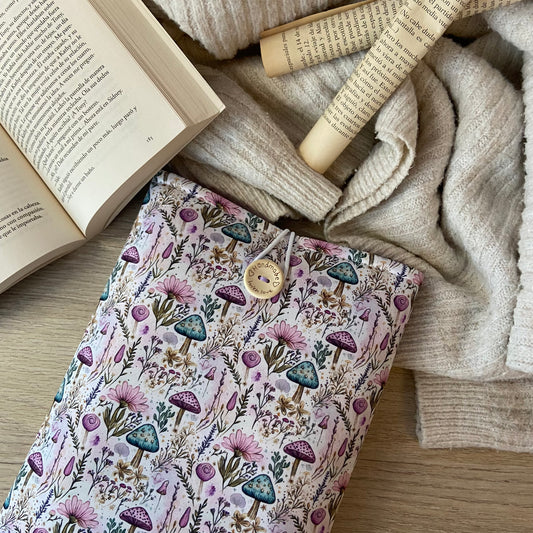 Funda literaria jardín mágico