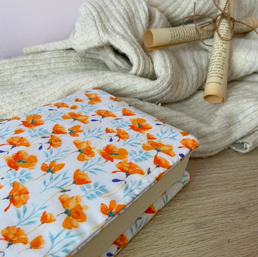 Funda ajustable amapolas outlet