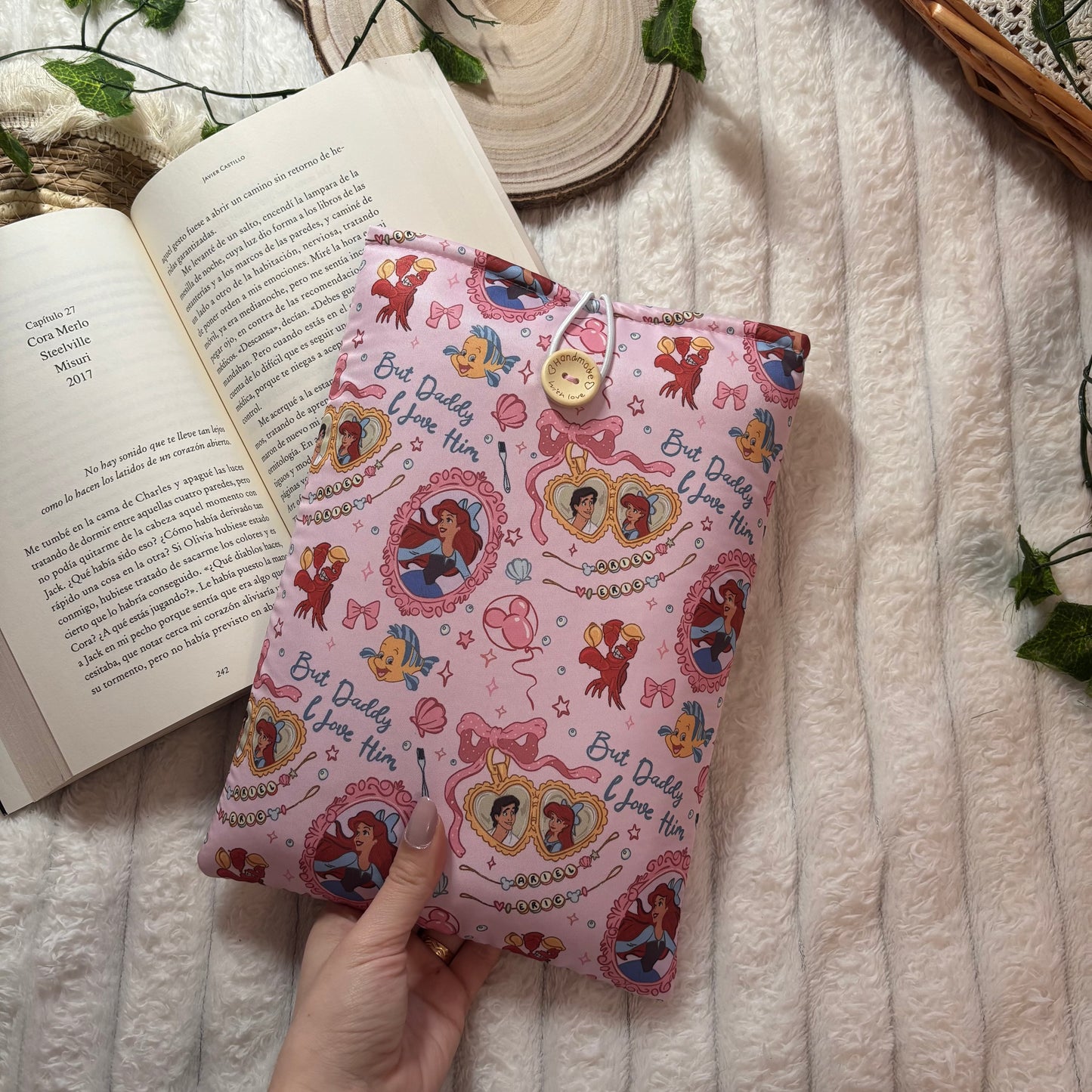 Funda literaria Ariel y Eric